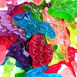 Michi-Gummies Shurms Michigan Shaped Fruit Flavored Gummy Candy - 8 oz Bag