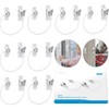 eSynic 8PCS Window Restrictor UPVC Locks for Baby Security Window