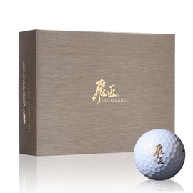 WORKS GOLF Golf Ball Hi-Tech Gold Label Pearl White 2025 Model
