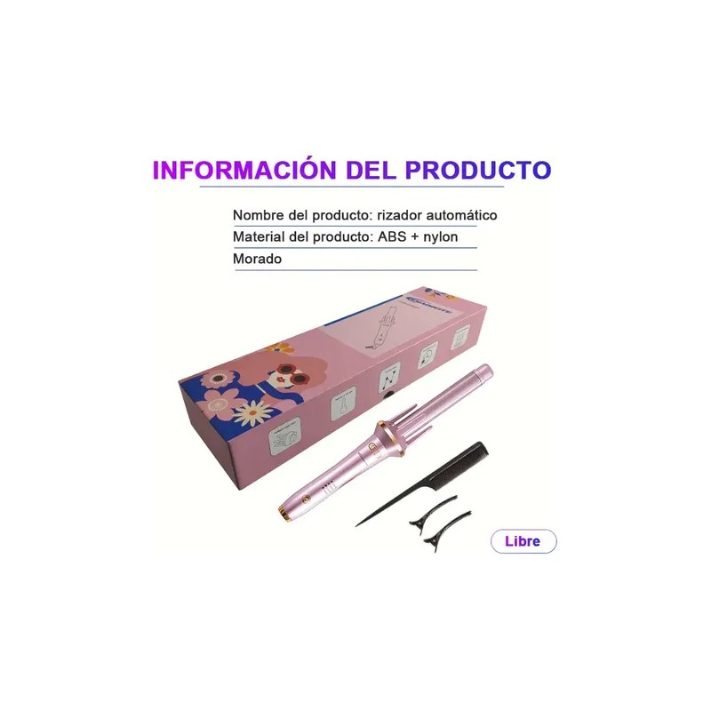 Maimeite Rizadora Cerámica Automatica 25mm Para Hacer Ondas