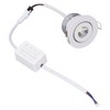 2Inch LED Recessed Ceiling Light, 5W Downlight with Hardwired Cable