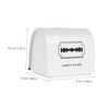Mikinona Shaving Blade Disposal Case Printed Barbershop Blade Disposal Container