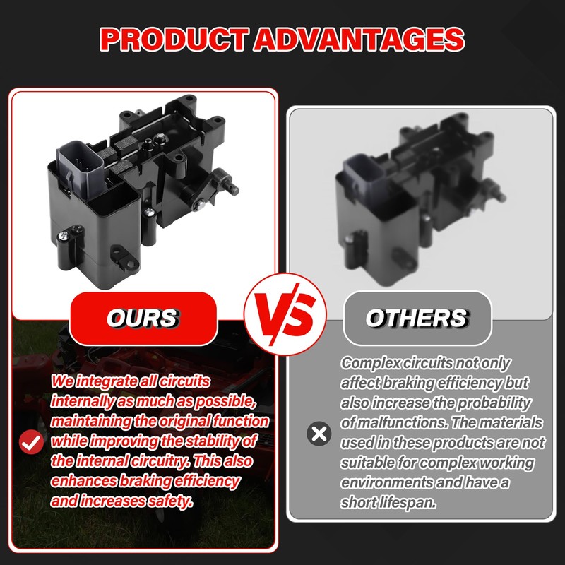 136-4213 Mower Brake Control Module Compatible with Toro E-Series Timecutter