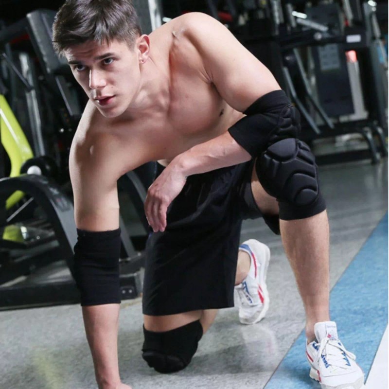 JM 1 Par Rodillera Elastica De Compresion Gym Correr Crossfit