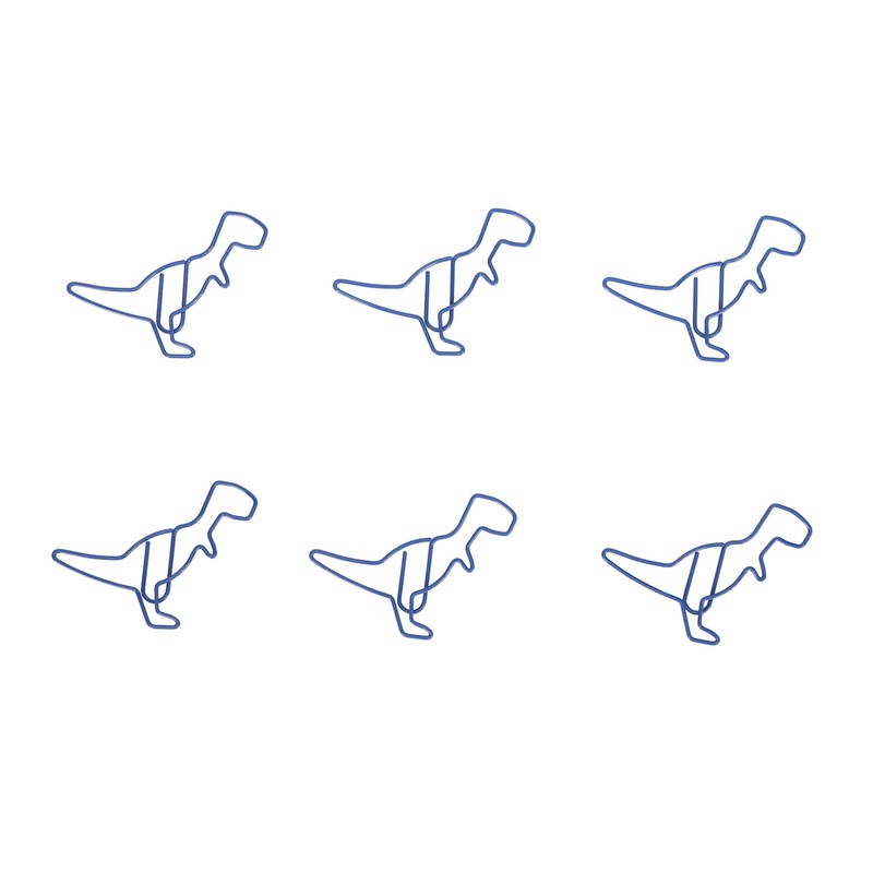 50pcs Paper Clips Strong Clamping Power Electroplating Process Colorfast Paperclips