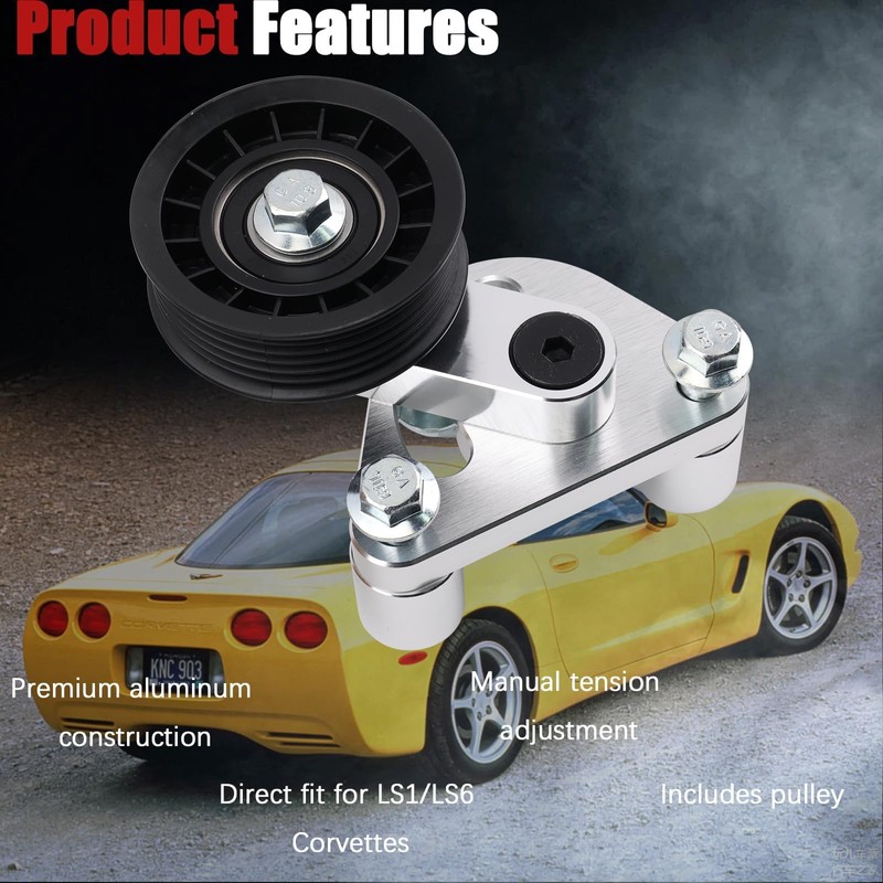 Belt Tensioner with Pulley Modifications Fit for 1997-2004 LS1 /