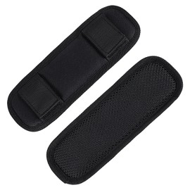 Qianyu 2 Pack Removable Shoulder Strap Pad Replacement Non-Slip Duffle Bag Strap Detachable Cushion Backpack Shoulder Relief Pad Comfortable Luggage Sling Bags Padded Attachments for Guitar Tote Purse