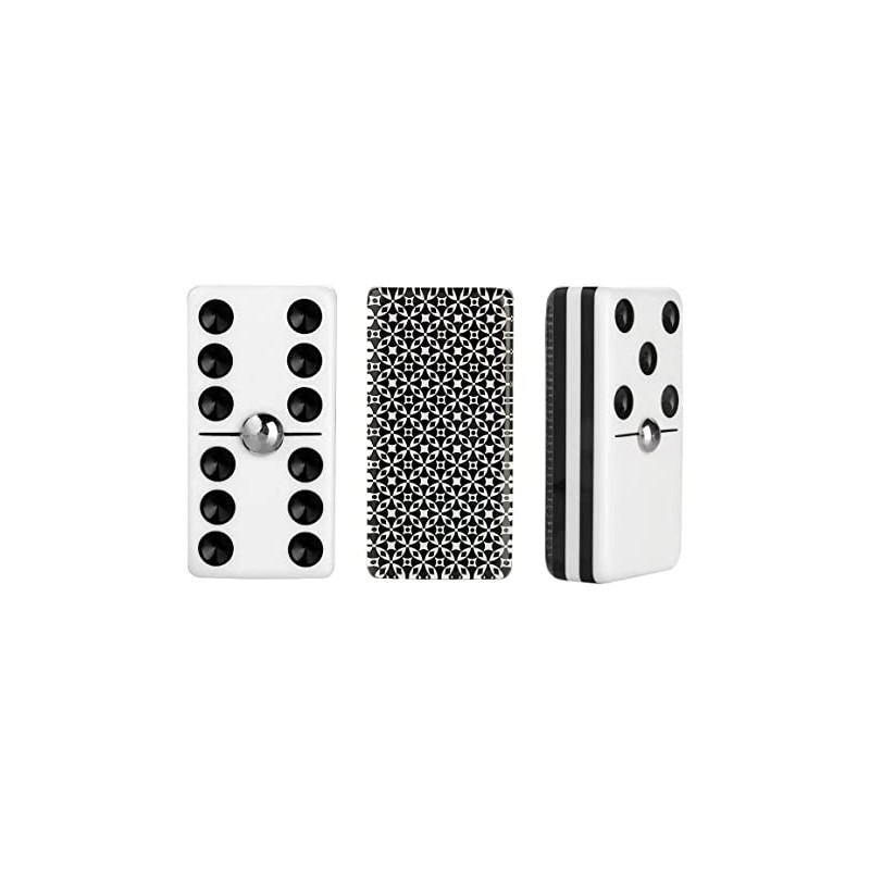 Domino Jumbo 5 Capas Baraja Plata