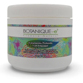 Botanique Tratamiento Capilar Profundo 400g - Reparación con Keratina y Colágeno para Cabello Maltratado - Con Quinoa, Sábila y Romero - Sin Siliconas ni Parabenos (Con Enjuague)