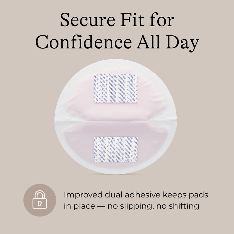 Lansinoh Stay Dry Disposable Nursing Pads, 60 Count