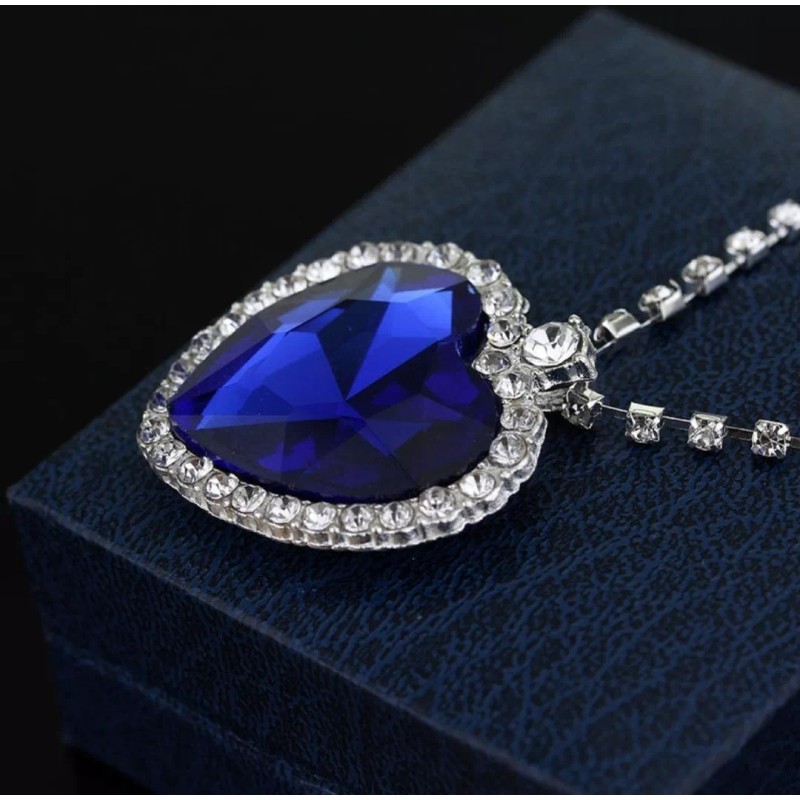 Dtup Collar De Plata 925 Titanic El Corazón Del Mar