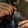 Halgio Glasses Holder, Necklace, Men's, Sunglasses Holder, Leather, Genuine Leather,