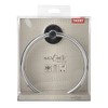 TATAY Towel Holder, Stainless Steel, Silver, 19,5 x 5 x