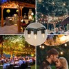 CLSETAIC Shatterproof,Waterproof S14 String Light Bulbs,Led Patio Lights Outdoor Waterproof