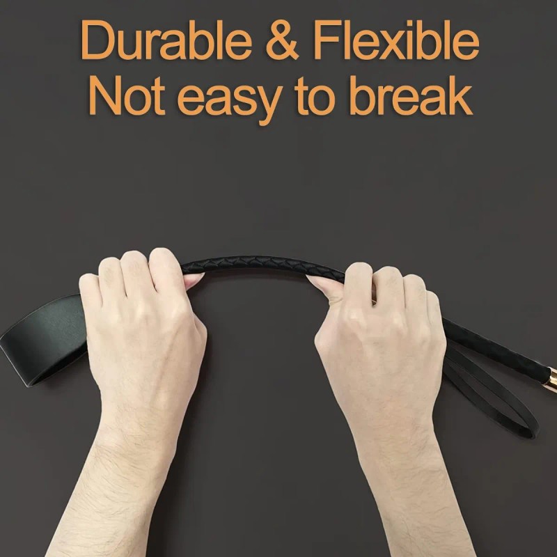 Látigo De Cuero Para Equitación Fusta De Caballo