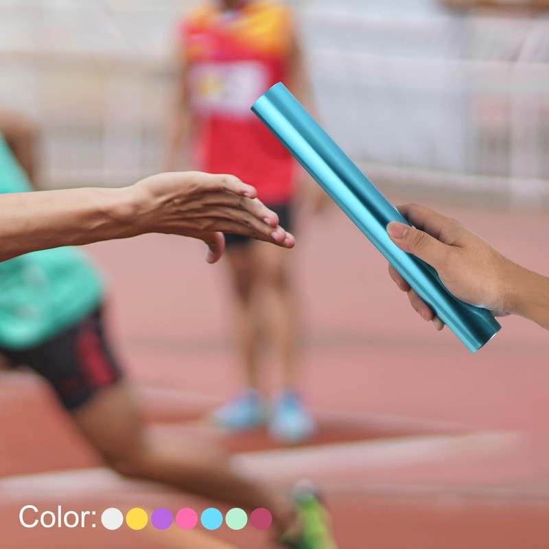 PATIKIL Relay Track Baton, Aluminum Alloy Tube Field Running Race