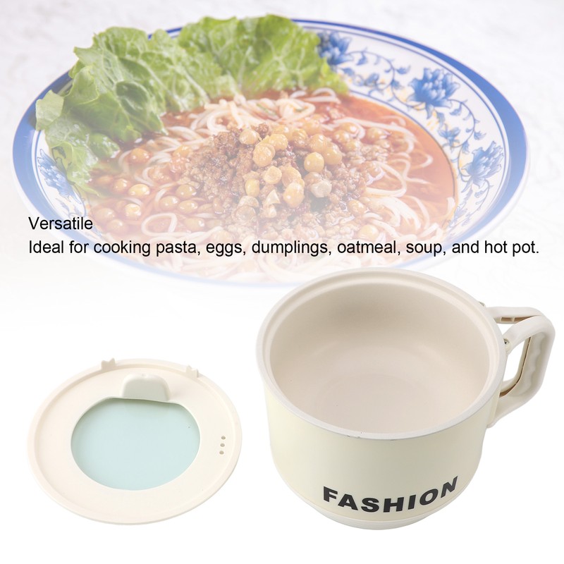 Electric Hot Pot 450W 1.8L Foldable Handle Even Heating Versatile