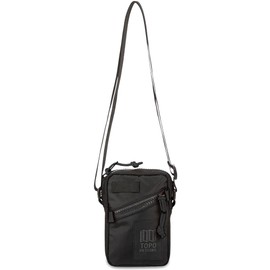 Topo Designs Unisex Mini Shoulder Bag, Black/Black/Black, One Size