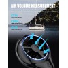 Aicevoos 확장형 풍력 센서가 장착된 Aicevoos H12 디지털 풍속계 휴대용