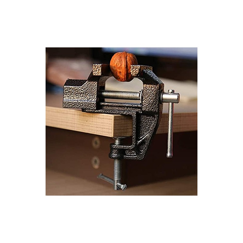 BUYSK Mini Table Bench Vice Clamp for Jewelry Model Making
