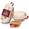 Cotton Rope Woven Bread Basket Set - Oval and Round