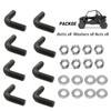 GOLKNHA 8PCS Tree Kickers Mounting Hardware, L Bolts Kit Compatible