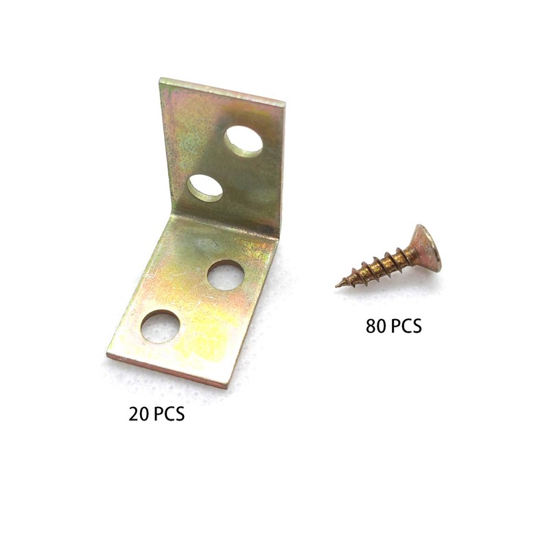 ALLNICE 20 Pieces 25 x 25 x 16 mm 90