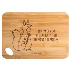 Mr. & Mrs. Panda Bamboo Chopping Board Squirrel Flower Gift Wooden Board Kitchen Wooden Board Good Mood Saying Decoration Wooden Chopping Board