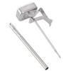 Food Thermometer Regulable Clip Large Display Screen Detachable Stainless Steel