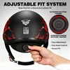 Half Helmet Motorcycle VF08 Open Face DOT Retro Cruiser Helmet