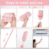 30 PCS Dust Magnet Disposable Dust 360° Pink Dusting Kit
