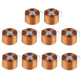 5/10pcs 19x12mm Magnetic Floating DIY Coil High Quality Copper Coil Electromagnetic Induction Experiment Coil (Pack of 10)