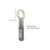 WOFALO store Stylish Resin Handle Wine Bottle Bag with Marble-Pattern