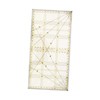 jojofuny Patchwork Ruler for Quilting Sewing Transparent Measuring Tool with