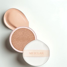 Mezcla Skincare Air Fit Cover Cushion (SPF+ / PA++++), No. 23 Refill, 1 piece / 메즈클라 스킨케어 에어 핏 커버 쿠션 (SPF+ / PA++++), 23호리필, 1개