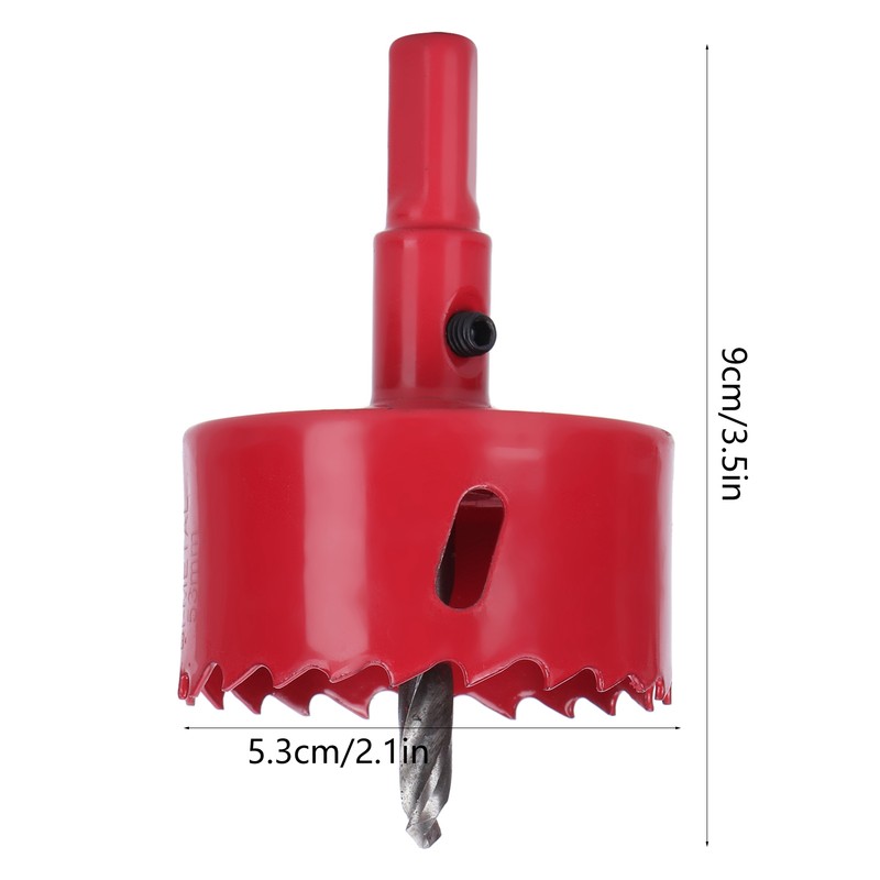 2PCS 53mm Hole Saw Round Beehive Vent Hole Opener Drilling