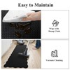 KIMODE Scalloped Kitchen Mats for Floor Cushioned Anti Fatigue,Wavy Kitchen