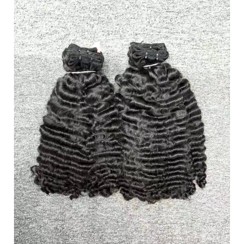 Raw Unprocessed Raw Virgin Temple Hair Bundle Virgin Cuticle Aligned