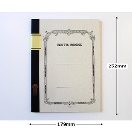 Tsubame W3003 Notebook, B5, Horizontal Rule, 8mm x 28 lines, 40 Sheets, 4 Pack, W40S-4P