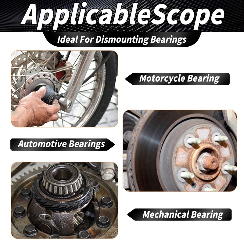 HAIMAYEE Puller Tool 2-Jaw Bearing Puller Ball Bearing Puller for