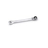 FLZOSPER 11/32-Inch SAE Reversible Geared Wrench,Box End Head 72-Tooth Reversible