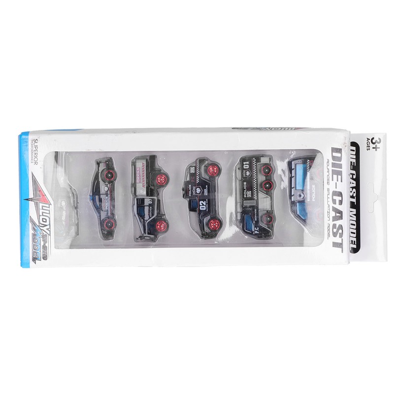 6pcs Children Alloy Car Model Kid Cute Simulated Car Helicopter