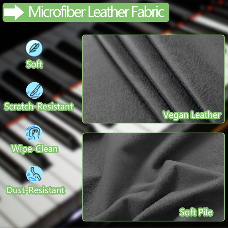 Keyboard Piano Cover, Digital Piano Dust Cover, Light Luxury Soft