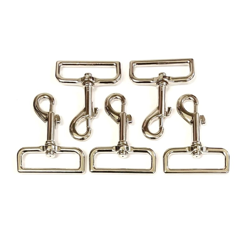 Church Products UK Heavy Duty Swivel Trigger Clips/Hooks Nickel Plated