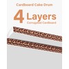 Kootek Cake Boards Drums 10 Inch Round, 1/2" Thick Professional