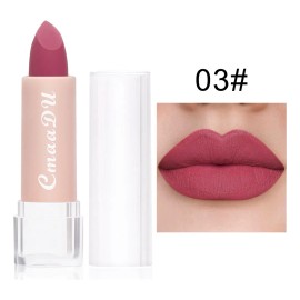 Cmaadu 1 Pieza Labial Mate Hidratante Fácil De Aplicar
