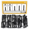 62 Pieces M6 x 30/35/40/45/50mm Hex Socket Head Cap Screws