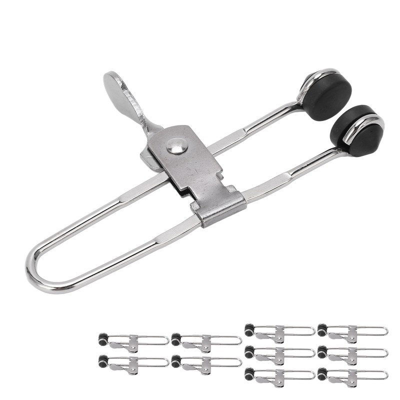 10PCS Lever Action Grid Clamp Multifunctional Stainless Steel Rust Proof