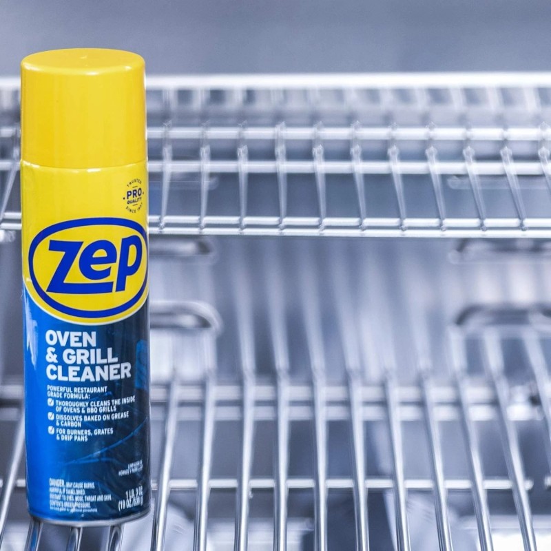 Zep Heavy-Duty Oven & Grill Cleaner Spray – Industrial Strength