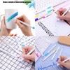 zalati Fabric Marking Pens 4pcs Water Soluble Ink Pens for
